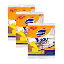 Pano Absorvente Multiuso Tango Limppano 38X36 2U Kit 3
