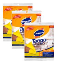 Pano Absorvente Multiuso Tango Limppano 38x36 2u Kit 3