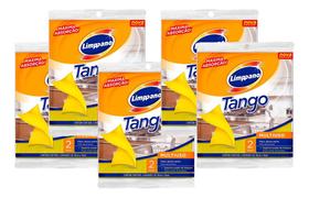 Pano Absorvente Multiuso Tango Limppano 38x36 2u Kit 5
