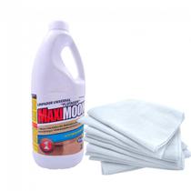 Pano Alvejado 42 x 70 Lâmina 10 Uni + Multiuso 2 L Maximoom