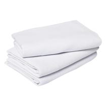 Pano Alvejado Lamina 42x70 Cm 10 Unidades Branco