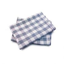 Pano alvejado saco xadrez para chão - 40X62cm - Caebitex