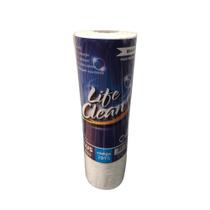 Pano Bobina 28x25m Branco Life Clean com 50 panos