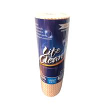 Pano Bobina 28x25m Laranja Life Clean com 50 panos