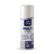 Pano Bobina Multiuso Rolo Branco Life Clean 50 Unidades 28cm X 50cm 25 Metros