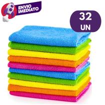 Pano Chão Microfibra Multiuso Limpeza Geral Grande 50x70 Magico Alta Absorção Faxina Casa Carro