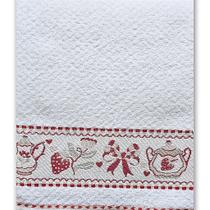 Pano copa dohler felpudo jacquard vida liso 45x70 8457 branco Pano copa dohler felpudo jacquard vida liso 45x70 8457 branco
