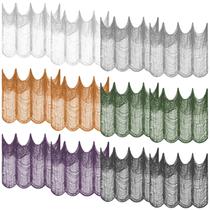 Pano de algodão de Halloween Legigo, pacote com 12, Spooky Mesh, 76x183 cm