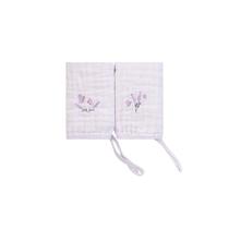Pano De Boca BabyJoy Soft Bordado Feminino Lavanda 58043-609