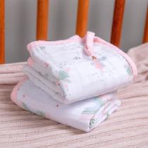 Pano De Boca Bebê Soft Menina Menino 40x40cm C/Prendedor de chupeta - Kit C/2 Unidades Pano De Boca Bebê Soft Menina Menino 40x40cm C/Prendedor de chupeta - Kit C/2 Unidades