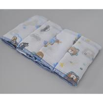 Pano de Boca Luxo Estampado 34cm x 34cm Pano de Boca Luxo Estampado 34cm x 34cm