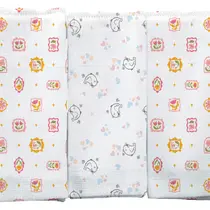 Pano de Boca Luxo para Bebê 34 cm x 40 cm Fraldas Incomfral Pano de Boca Luxo para Bebê 34 cm x 40 cm Fraldas Incomfral