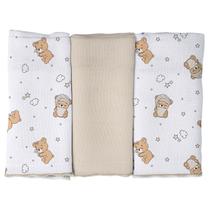 Pano de Boca para Bebê 3 unidades Pixuxu