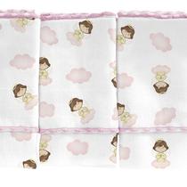 Pano de Boca para Bebê 34 cm x 40 cm 3 Unidades Pano de Boca para Bebê 34 cm x 40 cm 3 Unidades