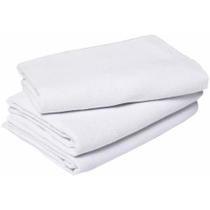 Pano de Chão Alvejado 22 Batidas 50x70 cmTamanho Grande - Tecido Excelente para Limpeza e Enxágue