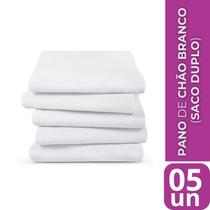 Pano de Chão Alvejado Branco Kit 5 e 10 45x70cm Saco Duplo, Direto da Fábrica, Pano para Faxina da Casa e Limpeza do Carro, Excelente Qualidade Pano de Chão Alvejado Branco Kit 5 e 10 45x70cm Saco Duplo, Direto da Fábrica, Pano para Faxina da Casa e Limpeza do Carro, Excelente Qualidade