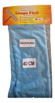 Pano De Chão Capa Refil de Microfibra Para Rodo Limpa Lustra Da Brilho 40 Cm