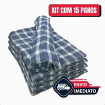 Pano de Chão Grande Saco Duplo BARATO 100% Algodão Xadrez Perfeito Para Limpeza Pesada Geral