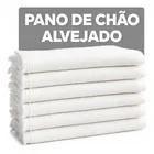 Pano de Chão Grosso Pé de Galinha Branco Alvejado 4 Unidades 45x70cm para Limpeza Pesada Pano de Chão Grosso Pé de Galinha Branco Alvejado 4 Unidades 45x70cm para Limpeza Pesada