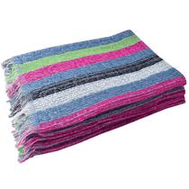 Pano de Chão Limpeza Listrada 60X100 - 12 unidades