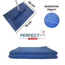 Pano de Chão Microfibra Limpeza Geral Grande 70x50 C/ 2 UN - Perfect Pro Condor