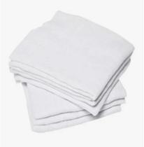 Pano de chao Pano de Chão Pano - Branco - 10 - Kit - 42 x 62cm