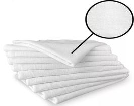 Pano de chão saco branco kit com 3 unidades Tam M de algodão