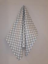 Pano de Copa Atoalhado de Microfibra Xadrez