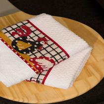 Pano de Copa Avulso Jaquard Cavhome Chickens 50x70 Pano de Copa Avulso Jaquard Cavhome Chickens 50x70