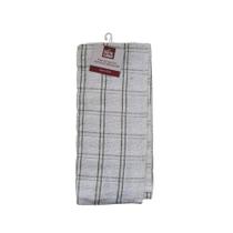 Pano de Copa Felpudo Bistrô Branco e Verde Bene Casa Pano de Copa Felpudo Bistrô Branco e Verde Bene Casa