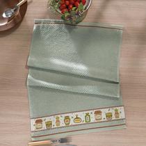 Pano de Copa Felpudo Jacquard Vida 2 Liso Barrado Temperos - Dohler