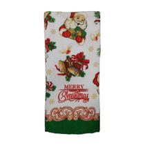 Pano de Copa Felpudo Natalino 45cm x 65 cm Verde - Dohler