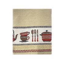 Pano de Copa Jacquard P/Bordar Picnic Café FJ-6644 - Dohler