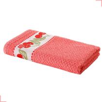 Pano de Cozinha Felpudo Jacquard Vida II Liso 45cm X 70cm