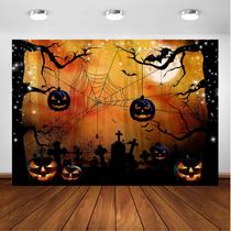 Pano de fundo Avezano Creepy Nightmare Forest Halloween 2,1x1,5 m