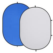 Pano de fundo dobrável Kate Blue Grey Twist Flex 1,5 x 2 m