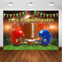 Pano de fundo fotográfico Avezano Football Theme 300x210cm Pano de fundo fotográfico Avezano Football Theme 300x210cm