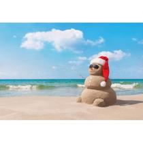 Pano de fundo fotográfico DASHAN Tropical Sandy Beach 3x2m