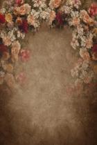 Pano de fundo fotográfico Kate Brown Flor abstrata 2x3m