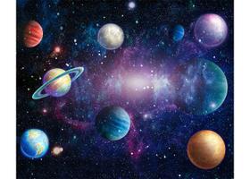Pano de fundo fotográfico Ladvis Outer Space 118x95,6cm Poliéster Pano de fundo fotográfico Ladvis Outer Space 118x95,6cm Poliéster