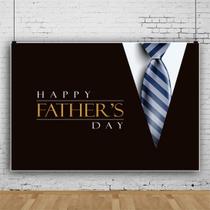 Pano de fundo fotográfico Leowefowa Feliz Dia dos Pais 3x2,5m