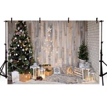 Pano de fundo fotográfico MEHOFOND Winter Christmas Tree 3x2.1m