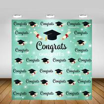 Pano de fundo Mocsicka Felicite Graduation 220x220cm Vinil