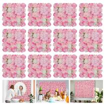 Pano de fundo RIDDSEE Flower Wall 12x44x58 cm Painéis rosa