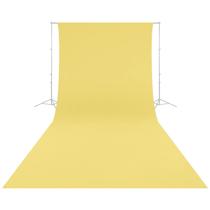 Pano de fundo Westcott 274x610cm, resistente a rugas, amarelo canário