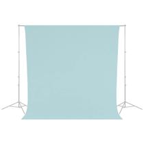Pano de fundo Westcott resistente a rugas 2,75 x 3,05 m (azul pastel)