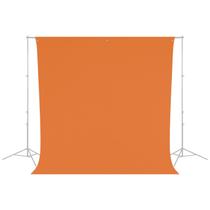 Pano de fundo Westcott resistente a rugas 2,75 x 3,05 m laranja tigre