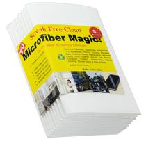 Pano de limpeza AERAI GROUP Microfiber Magic Streak Free, pacote com 10 Pano de limpeza AERAI GROUP Microfiber Magic Streak Free, pacote com 10