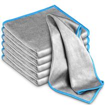 Pano de limpeza Airlab Microfiber 12x12cm, sem riscos, pacote com 6 Pano de limpeza Airlab Microfiber 12x12cm, sem riscos, pacote com 6