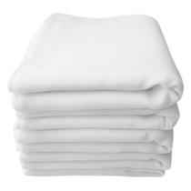 Pano de Limpeza de Fralda Multiuso Pia Carro Moveis Bebe Não Solta Pêlo 100% algodão 30x35 cm kit 10 uni